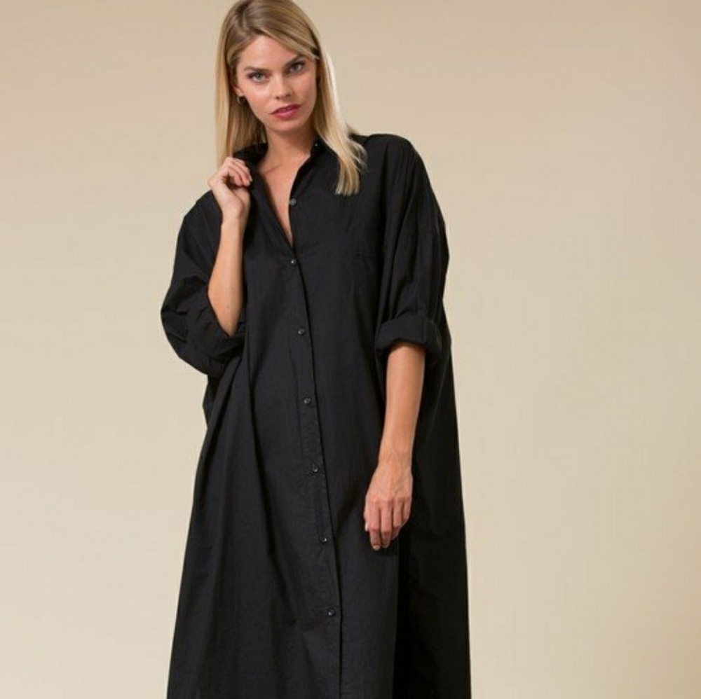 Boyfriend Shirt Dress